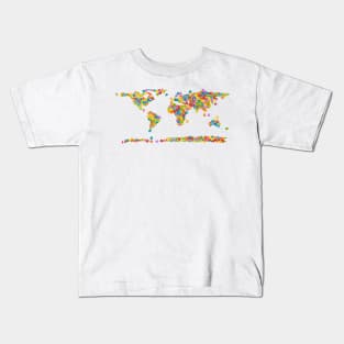 Alphabet World Kids T-Shirt